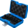 BGS 74554 zestaw nasadek udarowych, profil E Plus, 6,3 mm (1/4"), 10 mm (3/8"), 12,5 mm (1/2"), EP4–E32, 19 szt.