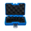 BGS 74554 zestaw nasadek udarowych, profil E Plus, 6,3 mm (1/4"), 10 mm (3/8"), 12,5 mm (1/2"), EP4–E32, 19 szt.