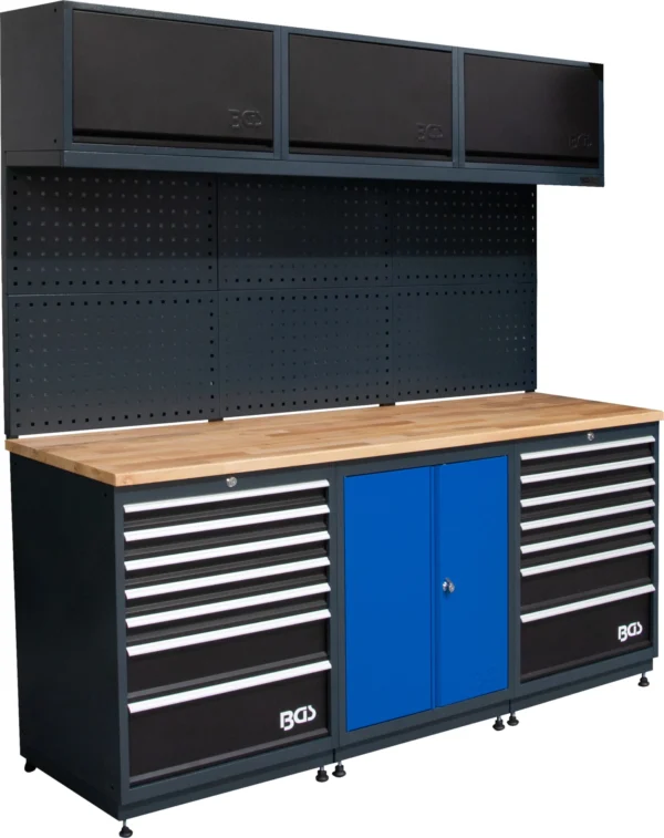 BGS 80100 system jednostek ściennych, pakiet startowy, drewno, 3 moduły