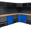 BGS 80160 system jednostek ściennych, warsztat, drewno, 8 moduły