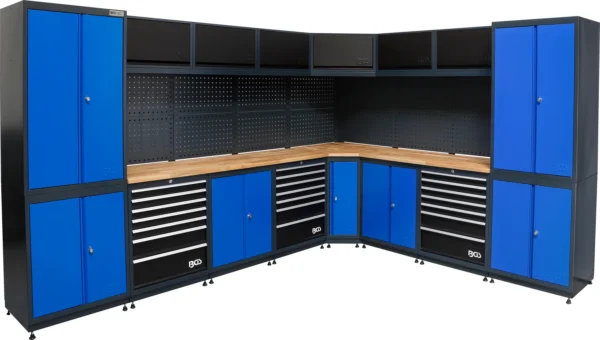 BGS 80160 system jednostek ściennych, warsztat, drewno, 8 moduły