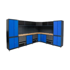 BGS 80160 system jednostek ściennych, warsztat, drewno, 8 moduły