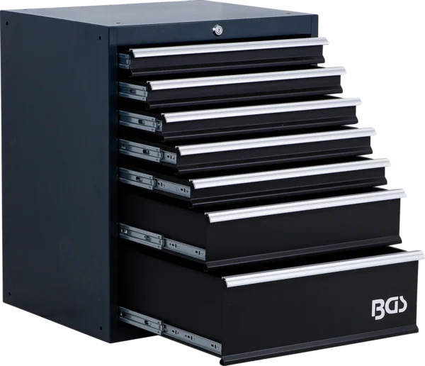 BGS 80200 szafka dolna z szufladami, 7 szuflad, pusta