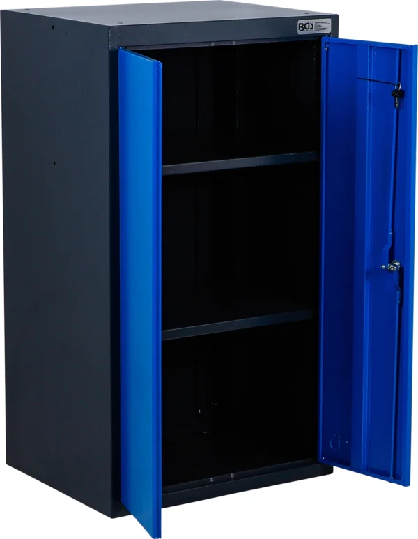 BGS 80204 szafka warsztatowa, 2 drzwi, 2 półki