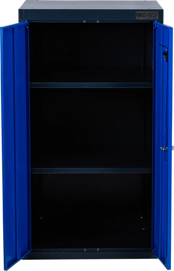 BGS 80204 szafka warsztatowa, 2 drzwi, 2 półki