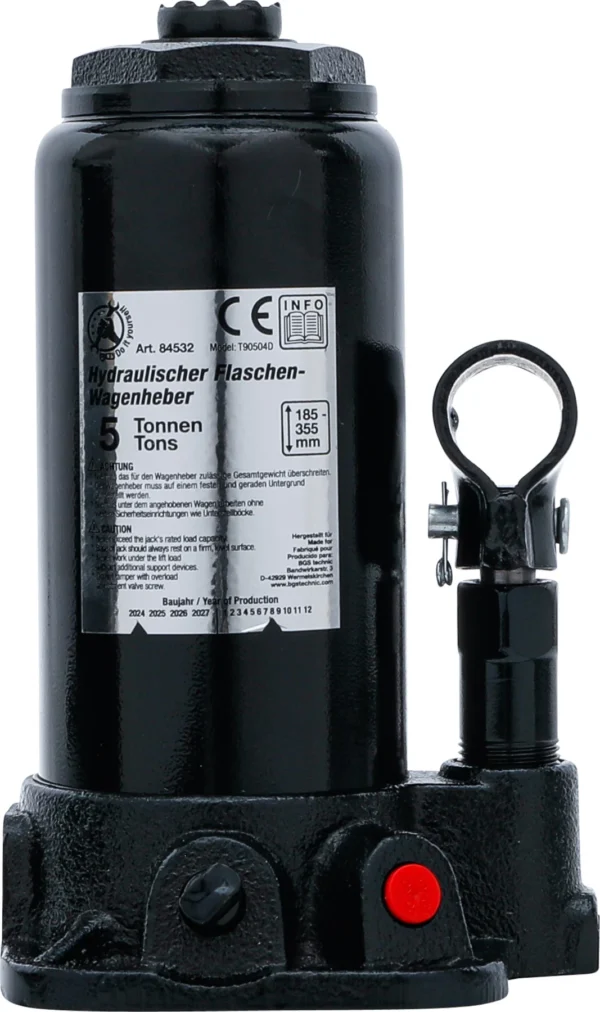 BGS 84532 hydrauliczny podnośnik samochodowy butelkowy, 5 t
