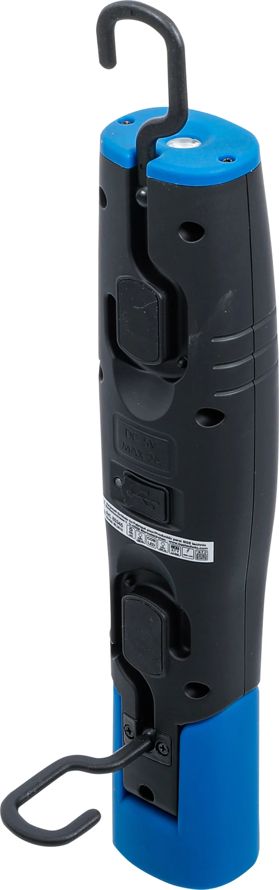 BGS 85345 lampa warsztatowa LED COB z magnesem i haczykiem