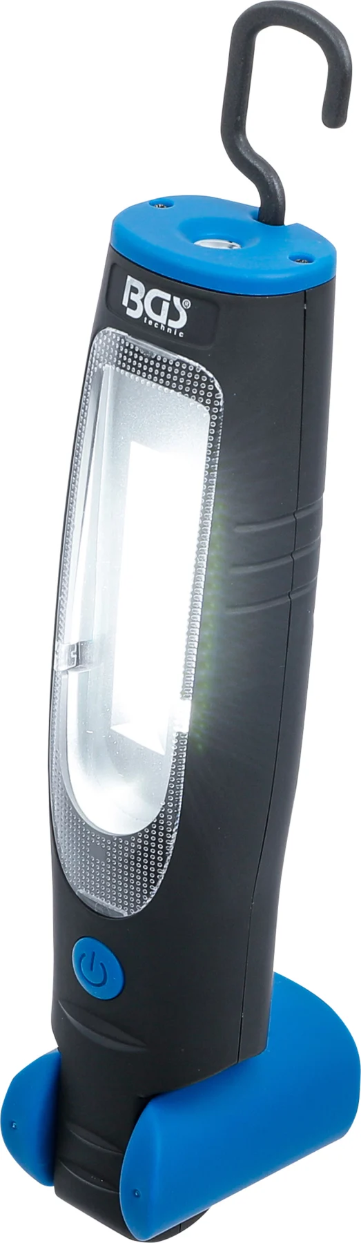 BGS 85345 lampa warsztatowa LED COB z magnesem i haczykiem