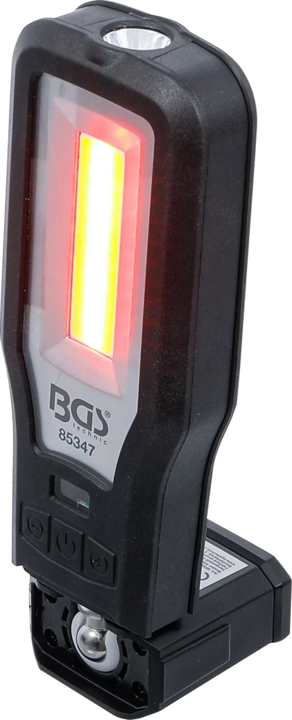 BGS 85347 lampa robocza COB-LED, składana, ze stacją ładowania