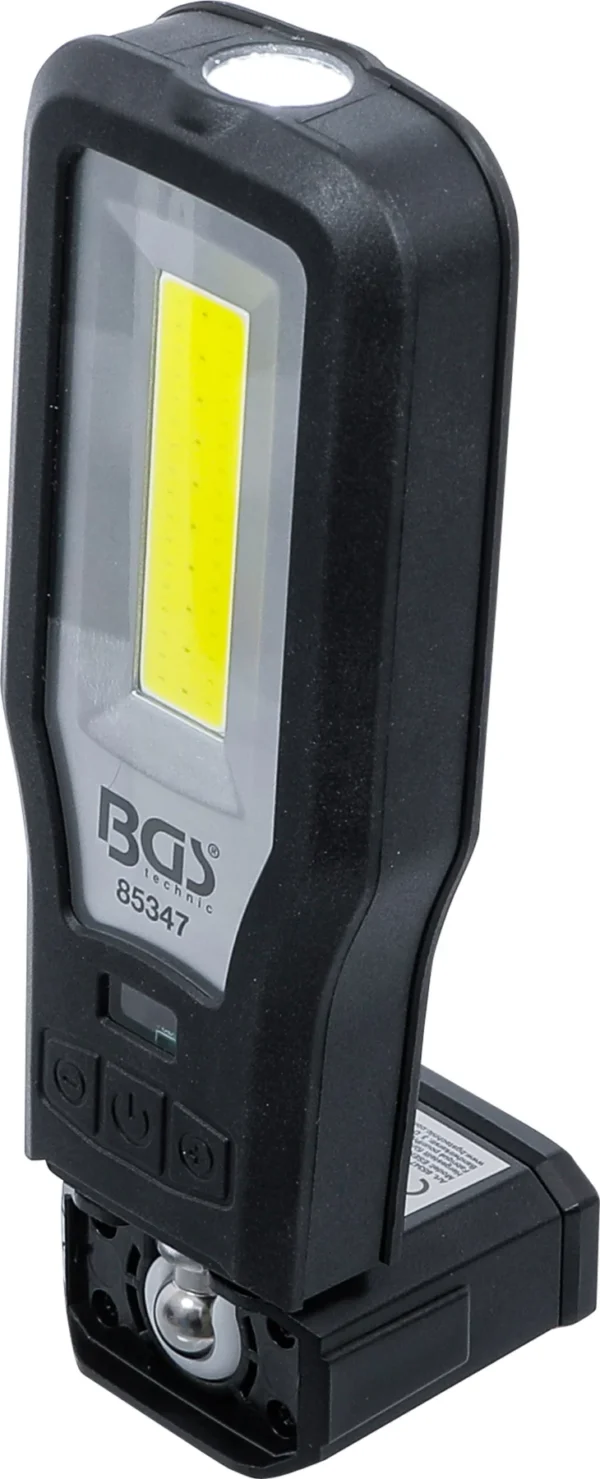 BGS 85347 lampa robocza COB-LED, składana, ze stacją ładowania