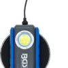 BGS 85348 lampa warsztatowa COB LED z magnesem i hakiem, składana, z funkcją ładowania indukcyjnego