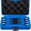 BGS 8618 zestaw nasadek do bitów, 6,3 mm (1/4"), profil T (do Torx) z głowicą kulkową T10 - T40, 7 szt.