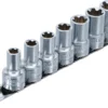 BGS 9587 zestaw nasadek profil T Plus (do Torx Plus), 10 mm (3/8"), 10EP - 20EP, 7 szt.