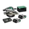 HiKOKI C3607DBWRZ pilarka tarczowa 36 V Multi Volt 190 mm 2×2,5 Ah HSC