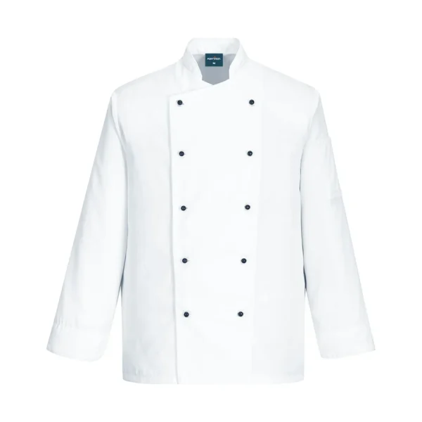 Portwest bluza szefa kuchni Somerset biała 4XL