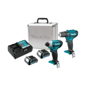 Makita CLX224X zestaw combo 12V max CXT DF333D + TD110D 2×1,5 Ah