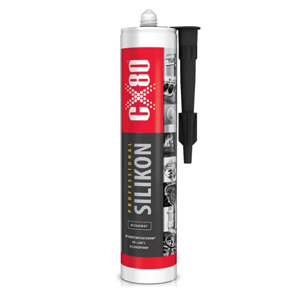 CX-80 Silikon Professional 310 ml bezbarwny CX-80 Silikon Professional 310 ml bezbarwny