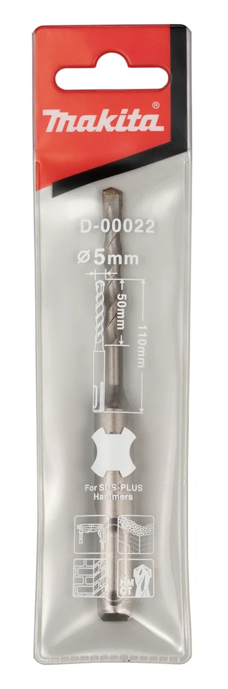 Makita D-00022 wiertło SDS economy 5×110 mm Makita D-00022 wiertło SDS economy 5×110 mm