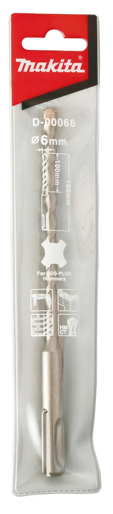 Makita D-00066 wiertło SDS economy 6×160 mm Makita D-00066 wiertło SDS economy 6×160 mm