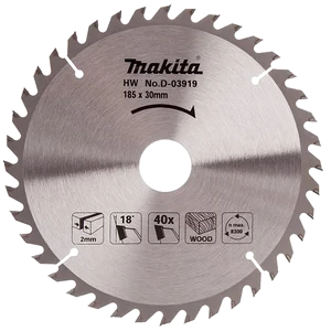 Makita D-03919 piła tarczowa 185×30×40z ECO Makita D-03919 piła tarczowa 185×30×40z ECO