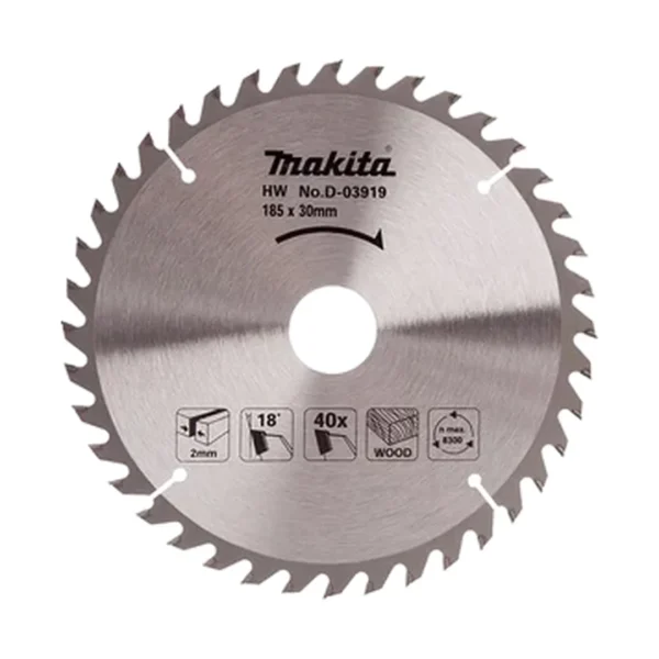 Makita D-03919 piła tarczowa 185×30×40z ECO Makita D-03919 piła tarczowa 185×30×40z ECO