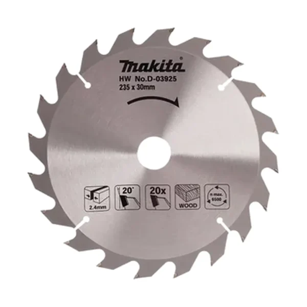 Makita D-03925 piła tarczowa 235×30×20z ECO