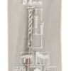 Makita D-05234 wiertło do betonu ECO 4×70 mm Makita D-05234 wiertło do betonu ECO 4×70 mm