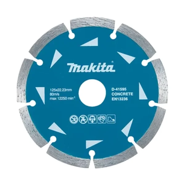 Makita D-41595 tarcza diamentowa segmentowa 125 mm Makita D-41595 tarcza diamentowa segmentowa 125 mm