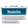 Makita D-42466 zestaw dłut i szpicaków SDS-max w walizce, 4 szt.