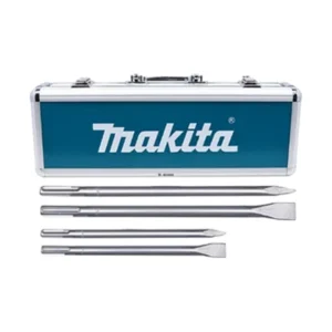 Makita D-42466 zestaw dłut i szpicaków SDS-max w walizce, 4 szt.