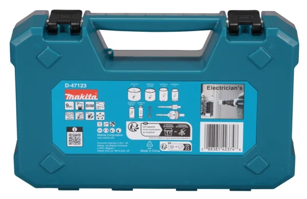 Makita D-47123 zestaw otwornic bimetalowych 16–51 mm, 9 szt.