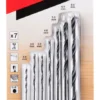 Makita D-62371 zestaw wierteł do drewna 1/4" HEX /7szt Makita D-62371 zestaw wierteł do drewna 1/4" HEX /7szt