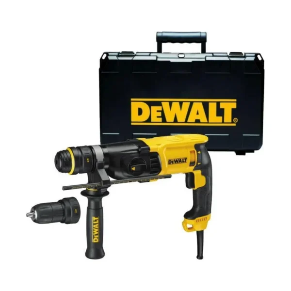 DEWALT D25144K-QS młotowiertarka SDS-Plus 900 W 3,0 J + uchwyt szybkowymienny DEWALT D25144K-QS młotowiertarka SDS-Plus 900 W 3,0 J + uchwyt szybkowymienny