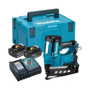 Makita DBN600RTJ gwoździarka wykończeniowa 16Ga 18 V 2×5,0 Ah MAKPAC