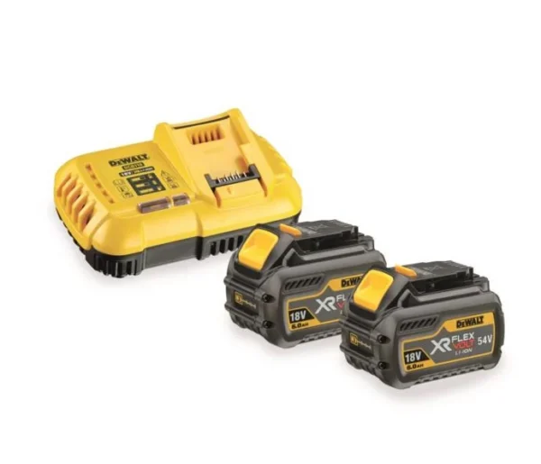 DEWALT DCB118T2 akumulator 18 / 54 V 6,0 / 2,0 Ah FLEXVOLT DCB546 2szt. + ładowarka DCB118 DEWALT DCB118T2 akumulator 18 / 54 V 6,0 / 2,0 Ah FLEXVOLT DCB546 2szt. + ładowarka DCB118