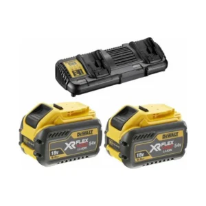 DEWALT DCB132X2 akumulator 18/54 V 9,0/3,0 Ah FLEXVOLT DCB547 2szt. + ładowarka DCB132 2-PORTY