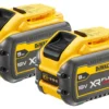 DeWALT DCB547X2 zestaw 2 akumulatory XR FLEXVOLT 18/54 V 9,0 Ah DeWALT DCB547X2 zestaw 2 akumulatory XR FLEXVOLT 18/54 V 9,0 Ah