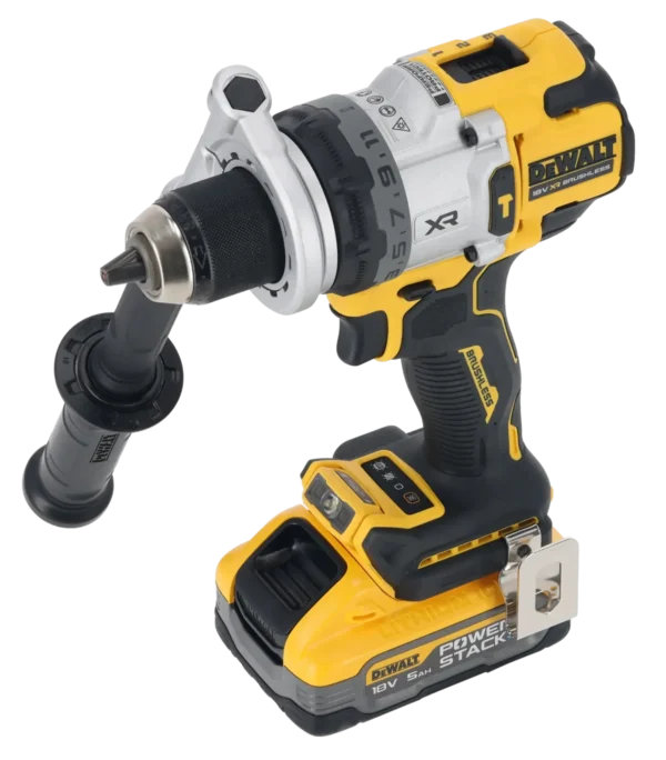 DEWALT DCD1007H2T wiertarko-wkrętarka udarowa 18 V 169 Nm 2×5,0 Ah powerstack TSTAK