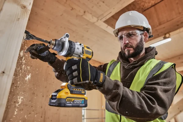 DEWALT DCD1007H2T wiertarko-wkrętarka udarowa 18 V 169 Nm 2×5,0 Ah powerstack TSTAK