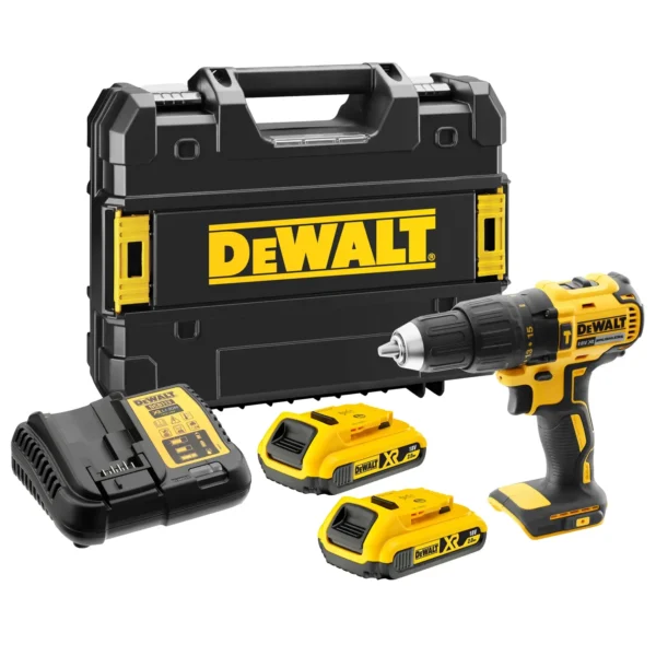 DEWALT DCD778D2T-QW wiertarko-wkrętarka udarowa 18V XR 2×2,0 Ah TSTAK DEWALT DCD778D2T-QW wiertarko-wkrętarka udarowa 18V XR 2×2,0 Ah TSTAK