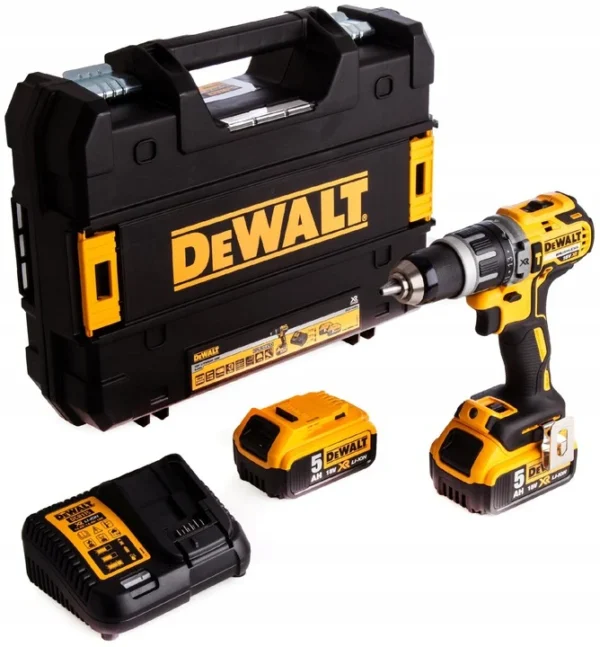 DEWALT DCD796P2-QW wiertarko-wkrętarka udarowa 18 V XR 2×5,0 Ah TSTAK