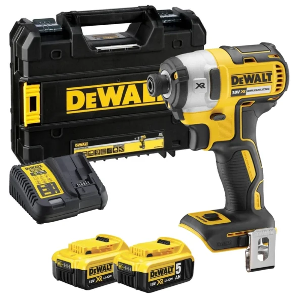 DeWALT DCF887P2 zakrętarka udarowa 18 V XR 205 Nm 2×5,0 Ah TSTAK