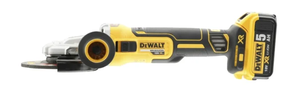 DEWALT DCG405FN szlifierka kątowa 125 mm 18 V BL płaska głowica