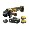 DEWALT DCG405P2-QW szlifierka kątowa 18V XR 125 mm 2×5,0 Ah