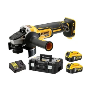DEWALT DCG405P2-QW szlifierka kątowa 18V XR 125 mm 2×5,0 Ah