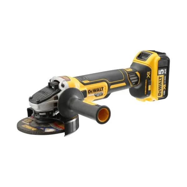DEWALT DCG405P2-QW szlifierka kątowa 18V XR 125 mm 2×5,0 Ah
