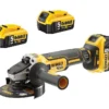 DEWALT DCG405P3 szlifierka kątowa akumulatorowa 125 mm XR 3×5,0 Ah