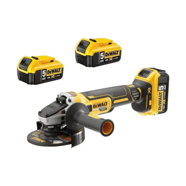 DEWALT DCG405P3 szlifierka kątowa akumulatorowa 125 mm XR 3×5,0 Ah