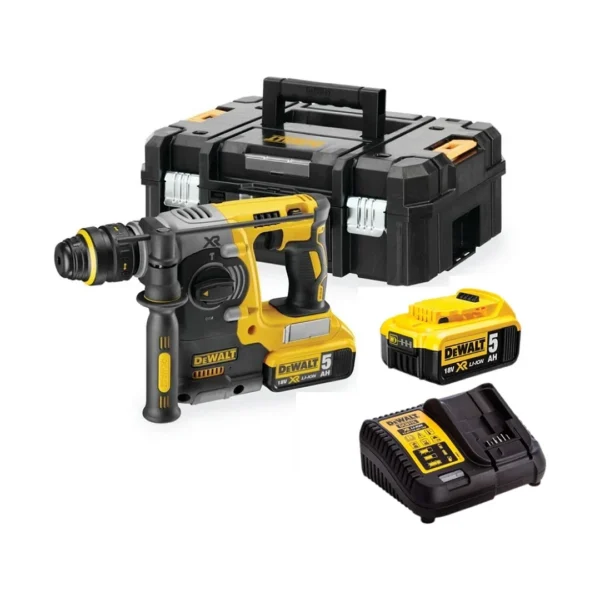 DEWALT DCH273P2T młotowiertarka 18 V SDS-plus XR BL 2×5,0 Ah t-stak