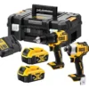 DEWALT DCK2062M2T-QW zestaw 18 V XR: DCD709 + DCF809, 2×4,0 Ah, TSTAK